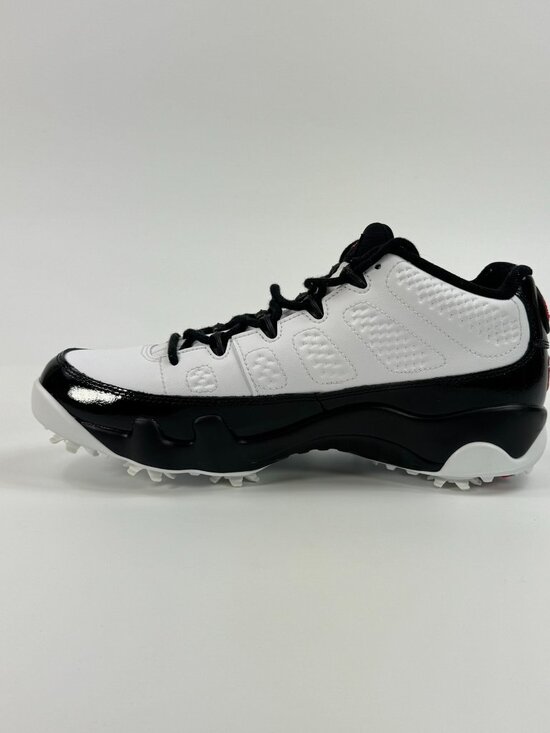 Air Jordan 9 Low Golf \'White Black True Red\' FJ5934-100 size 8.5 READ main image 7